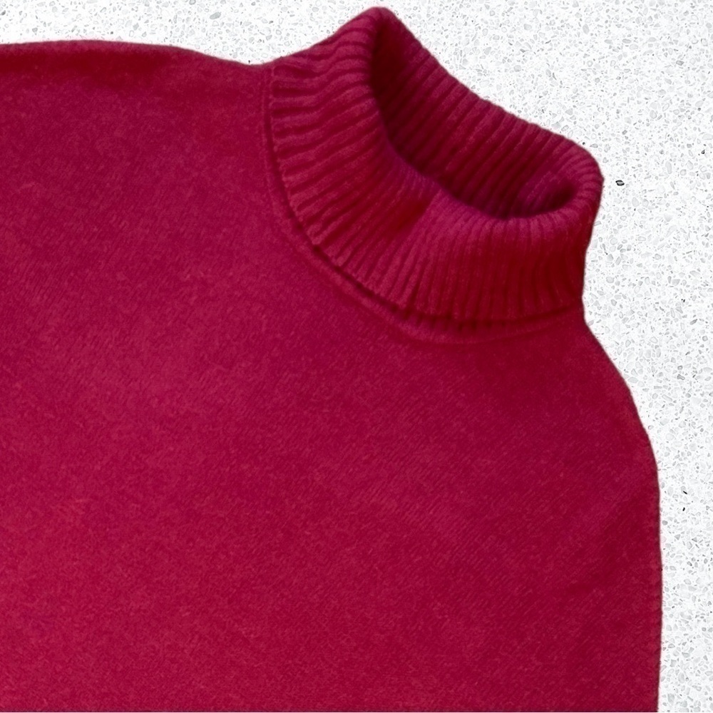 Y2K BCBG Max Azria knit oversized pullover sweater Western Poncho women’s S/XS - Picture 7 of 11